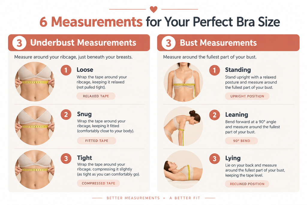 "6 Measurements for Your Perfect Bra Size